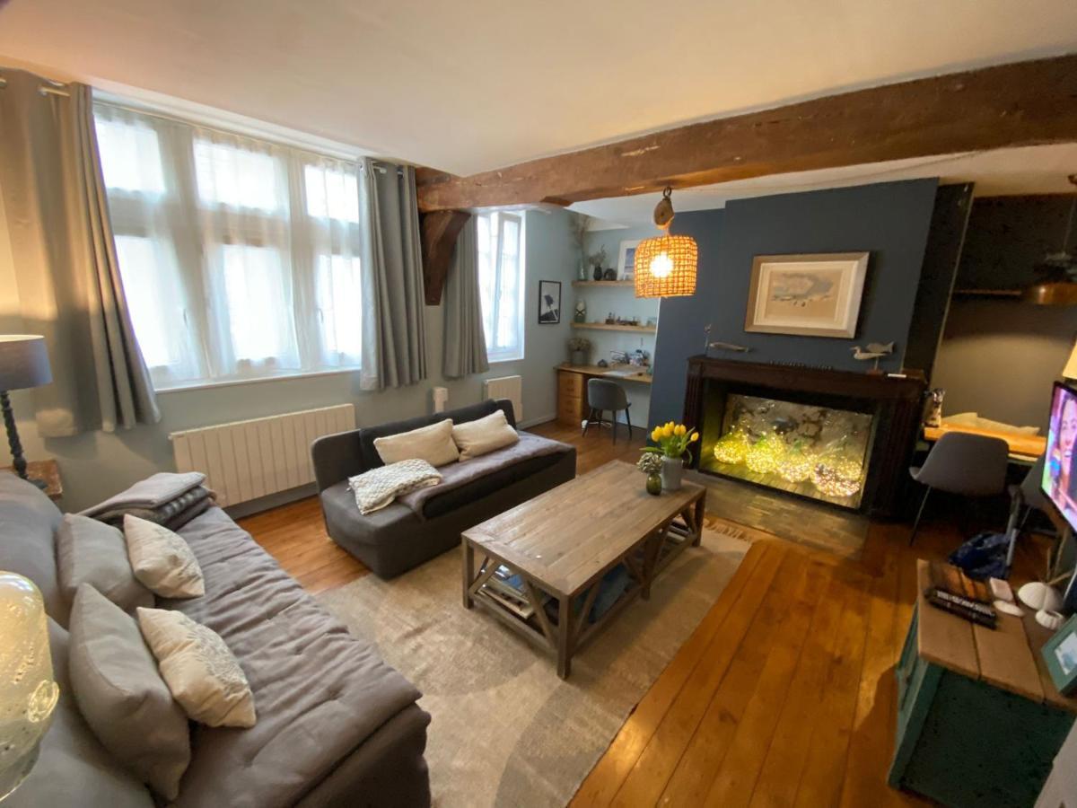 La Cabane Du Pecheur Honfleur Eksteriør billede